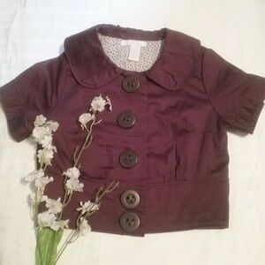 Women's brown Charlotte Russe medium jacket